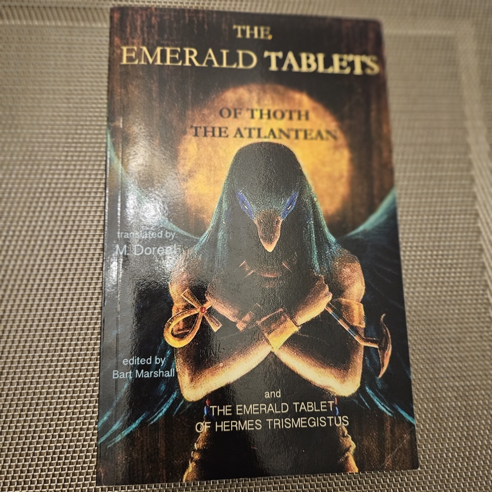 The Emerald Tablets of Thoth The Atlantean Hermes Trimegistus book M Doreal 2020